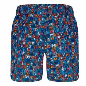 Vaikiškos glaudės Puma Printed Mid Shorts 1P Mėlyna