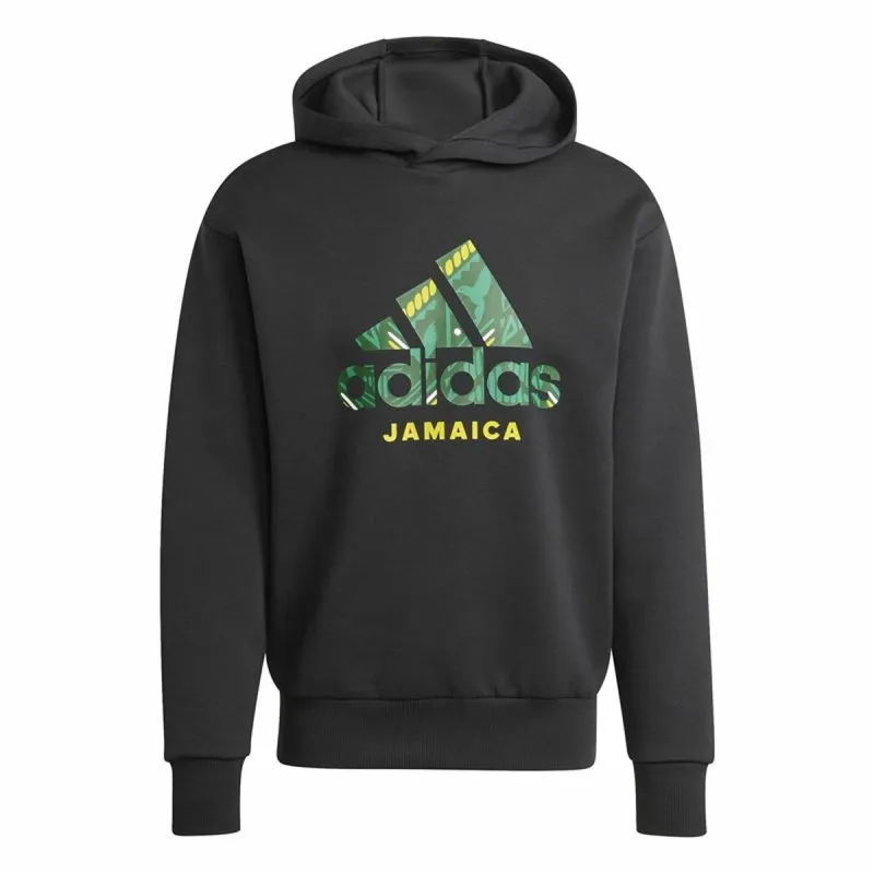 Vyriškas džemperis su gobtuvu Adidas Jamaica Seasonal Doubleknit Juoda