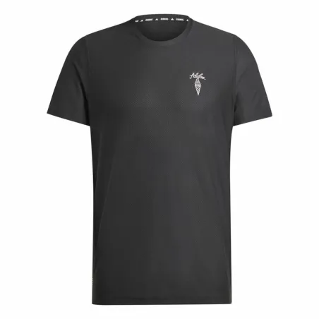 Vyriški marškinėliai su trumpomis rankovėmis Adidas Running Ice Cream Graphic Juoda