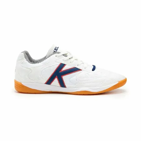 Vidinio futbolo batai suaugusiems Kelme Indoor Copa Elastic Balta