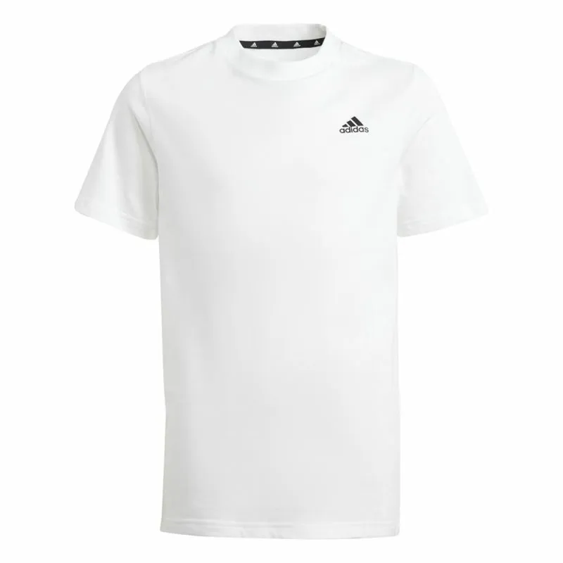 Vaikiška Marškinėliai su trumpomis rankovėmis Adidas U Sl Balta