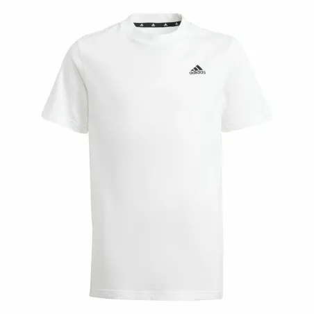 Vaikiška Marškinėliai su trumpomis rankovėmis Adidas U Sl Balta
