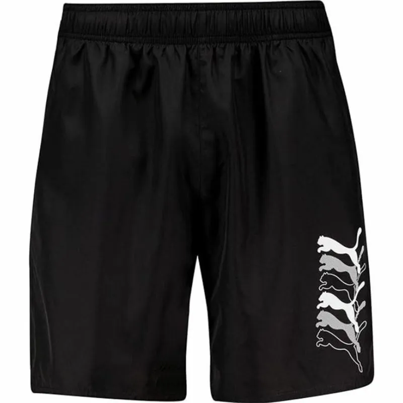 Плавки мужские Puma Puma Swim Cats Mid Чёрный