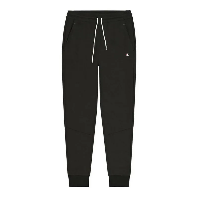 Kelnės suaugusiems Champion Rib Cuff Juoda Vyras
