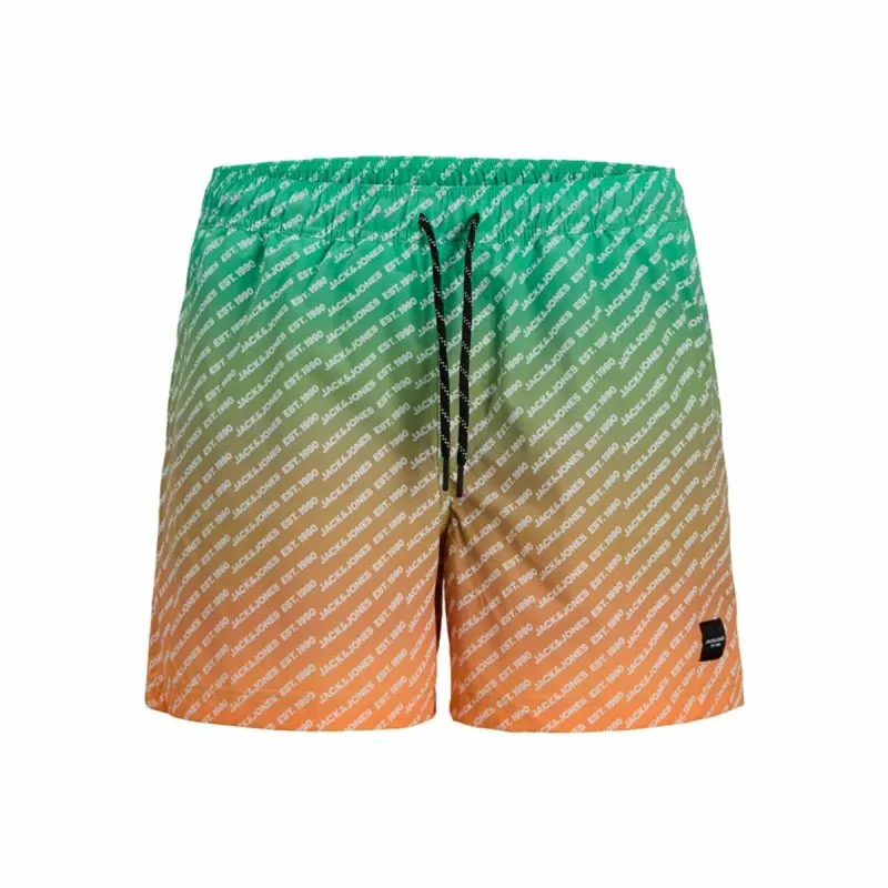Vyriškos glaudės Jack & Jones Jpstmaui Jjswim Gradient Laimo žalia