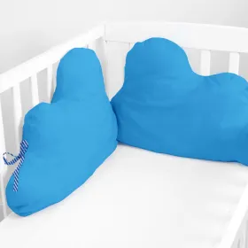 Протектор кроватки HappyFriday Basic Kids Cloud бирюзовый 60 x 40 cm