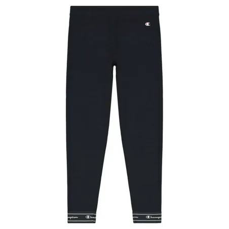 Moteriškos sportinės tamprės Champion Crop Logo Tape W Tamsiai mėlyna