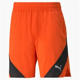 Vīriešu Sporta Šorti Puma Vent Woven 7 M Oranžs
