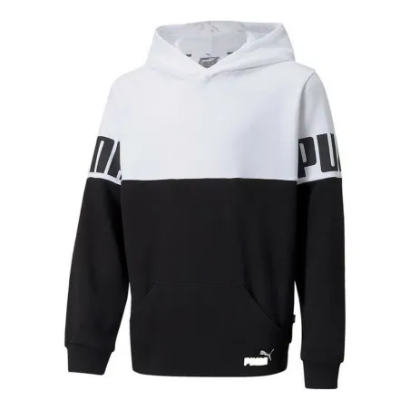 Children’s Hoodie Puma Colorblock White
