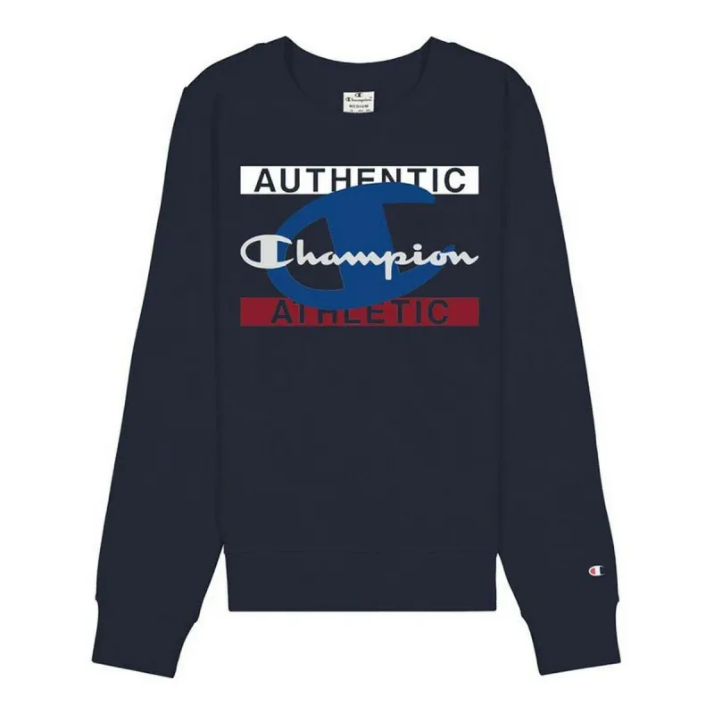 Dressipluus ilma kapuutsita, meeste Champion Authentic Athletic Tumesinine