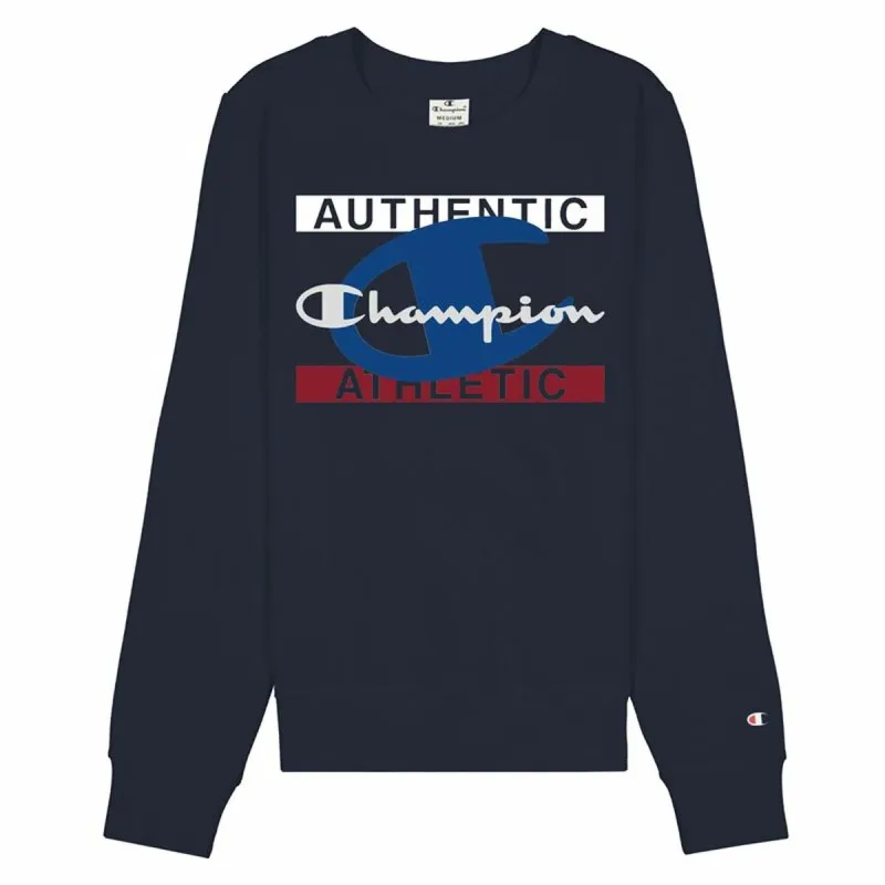 Dressipluus ilma kapuutsita, meeste Champion Authentic Athletic Tumesinine