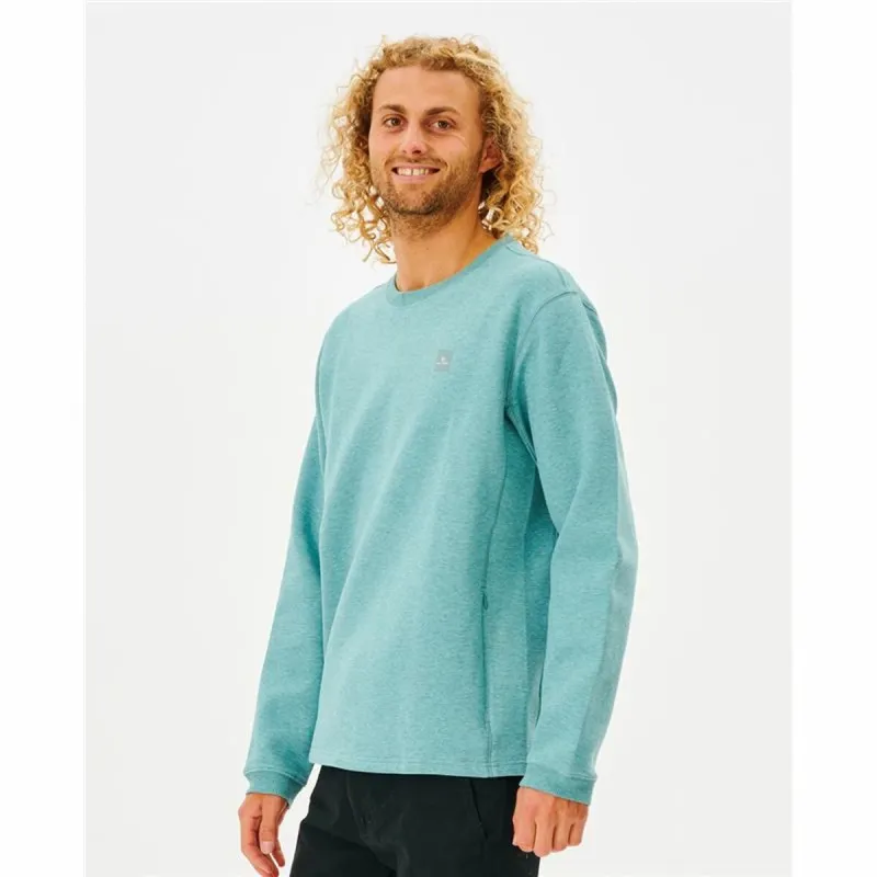 Толстовка без капюшона мужская Rip Curl Vaporcool Светло Синий