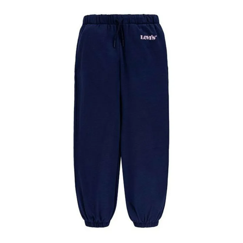 Vaikiški šortai sportui Levi's Benchwarmer Jogger Tamsiai mėlyna
