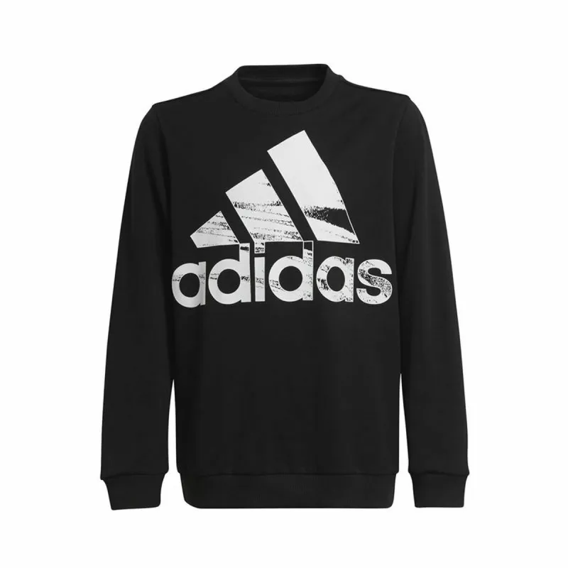 Vaikiškas džemperis be gobtuvo Adidas HA4011 Juoda