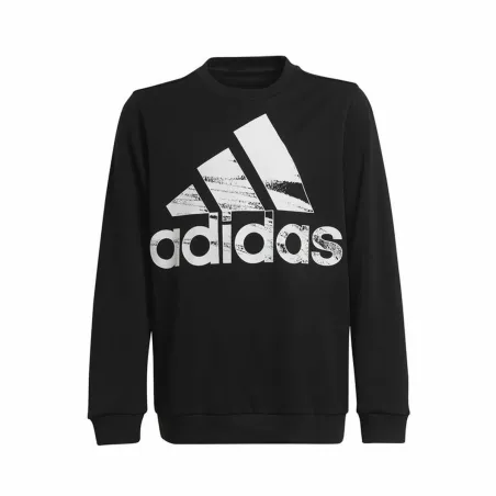 Vaikiškas džemperis be gobtuvo Adidas HA4011 Juoda