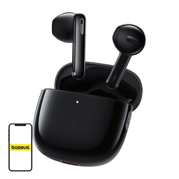 Earphones TWS Baseus Bowie WX5 (black)