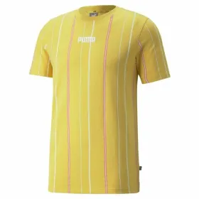Футболка с коротким рукавом мужская Puma 847408 31 Жёлтый (L)