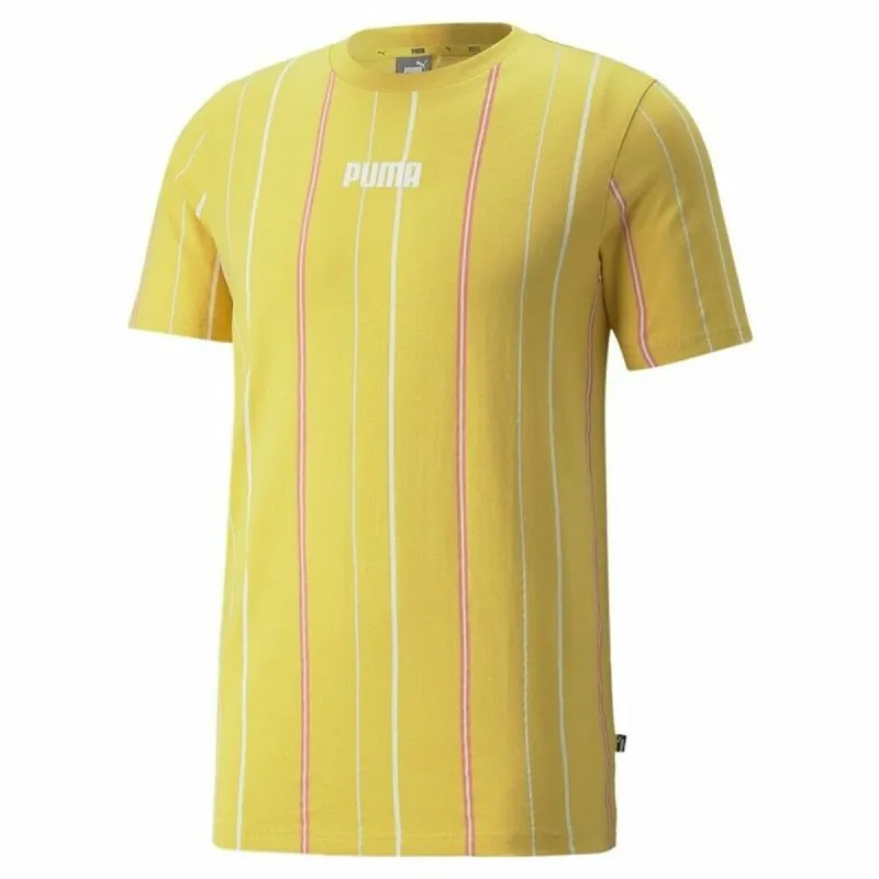 Футболка с коротким рукавом мужская Puma 847408 31 Жёлтый (L)