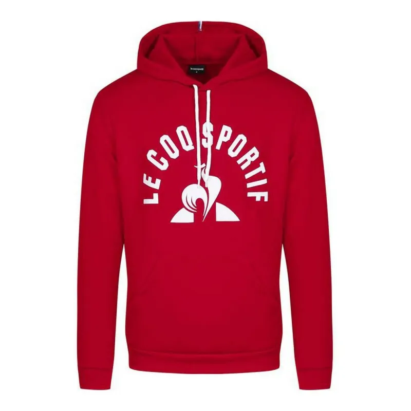 Vyriškas džemperis su gobtuvu Le coq sportif Saison 2 Raudona