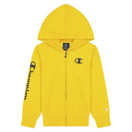Vaikiška sportinė striukė Champion Full Zip Logo Geltona