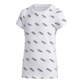 Детский Футболка с коротким рукавом Adidas Sportswear Белый