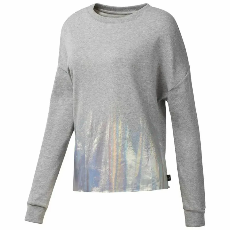 Dressipluus ilma kapuutsita, meeste Reebok Foil Crew Helehall