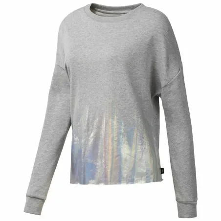 Dressipluus ilma kapuutsita, meeste Reebok Foil Crew Helehall
