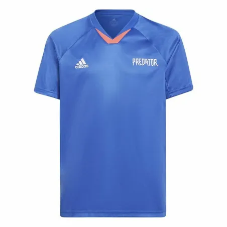 Vaikiška Marškinėliai su trumpomis rankovėmis Adidas Predator Mėlyna
