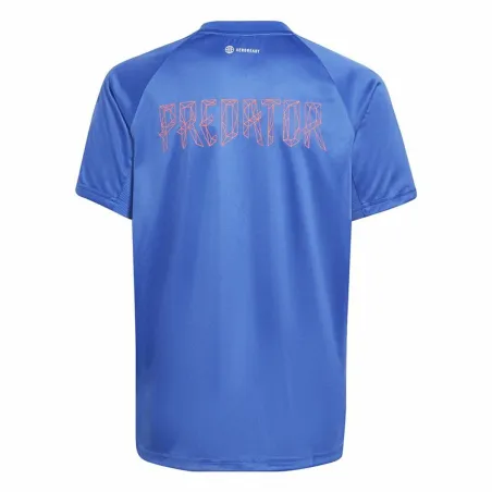 Vaikiška Marškinėliai su trumpomis rankovėmis Adidas Predator Mėlyna