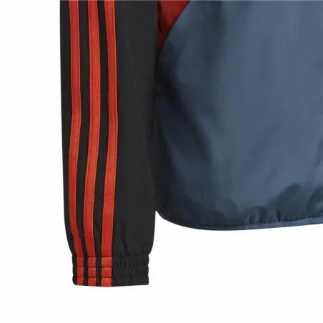 Vaikiška sportinė striukė Adidas Colorblock Juoda
