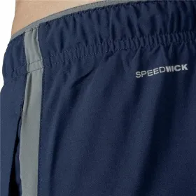 Garās sporta bikses Reebok Workout Ready Tumši zils Vīriešu