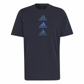 Футболка с коротким рукавом мужская Adidas Designed To Move Logo