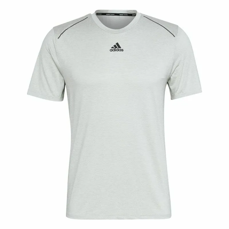 Vyriški marškinėliai su trumpomis rankovėmis Adidas Hiit Šviesiai žalia