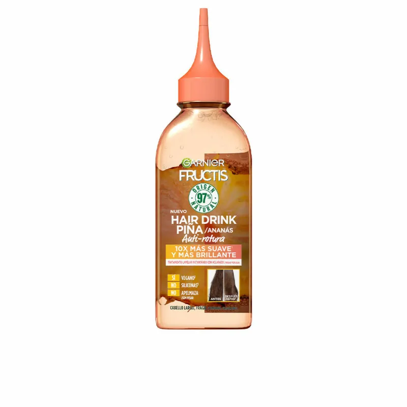 Kondicionierius nuo skilinėjimo Garnier Fructis Hair Drink 200 ml Skystis Ananasas