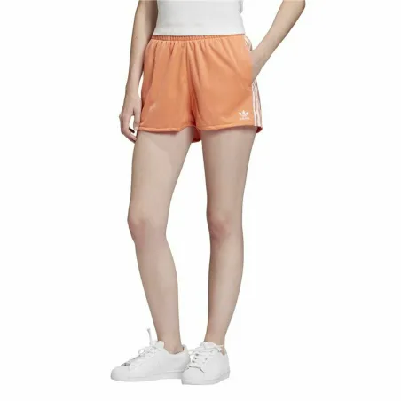 Sportiniai šortai moterims Adidas  3 Stripes  Oranžinė
