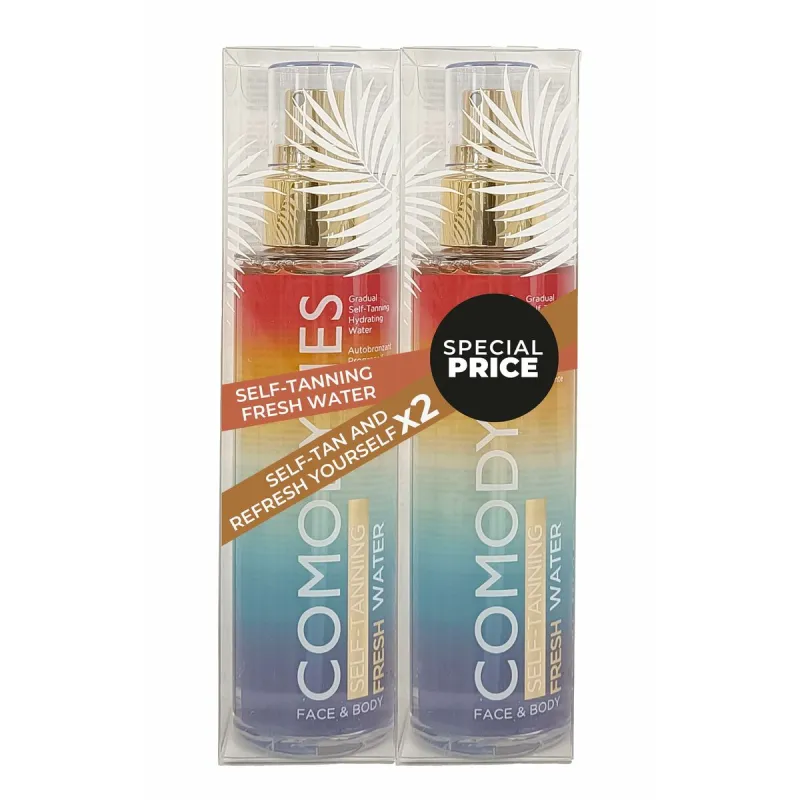 Savaiminio įdegio purškimas Comodynes Fresh water 100 ml 100 ml x 2