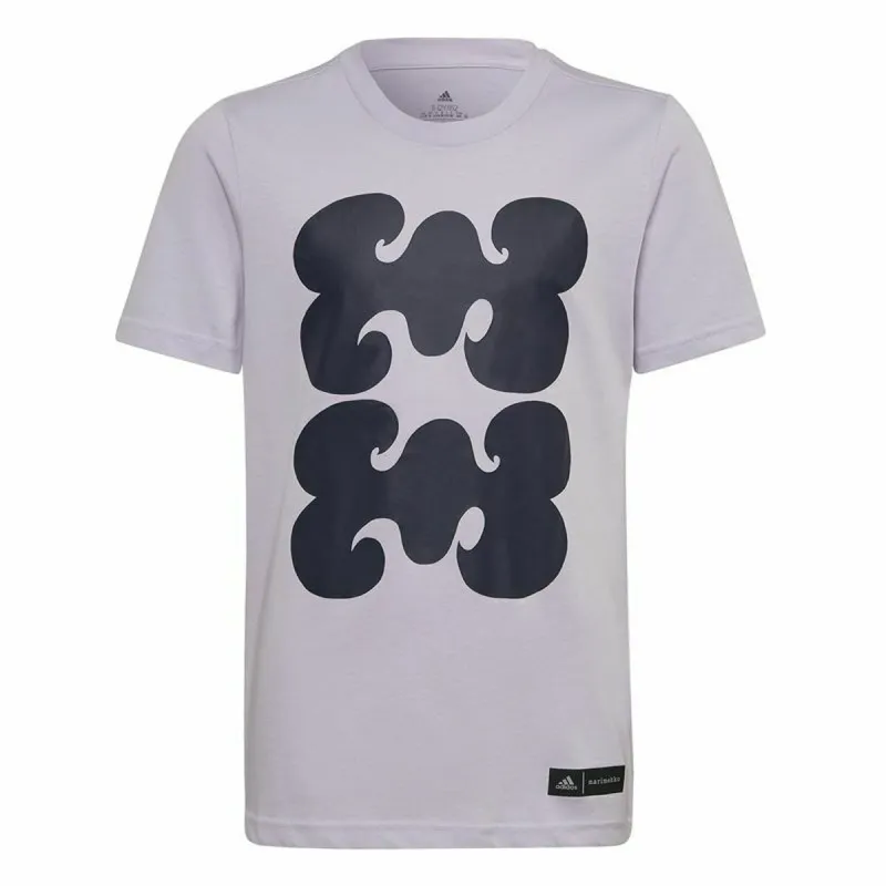Krekls ar Īsām Piedurknēm Bērniem Adidas Marimekko  Plūme