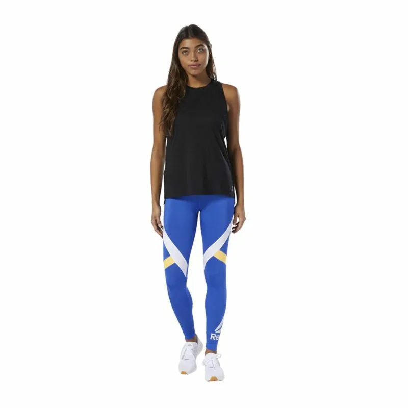 Naisten hihaton toppi Reebok Burnout Musta