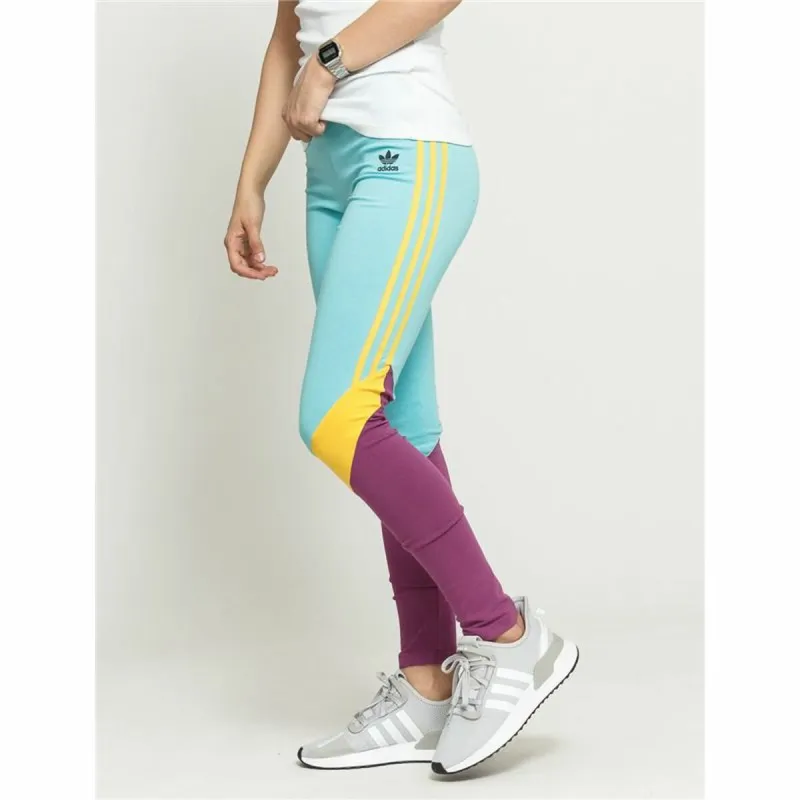 Moteriškos sportinės tamprės Adidas  High-Waisted Akvamarinas