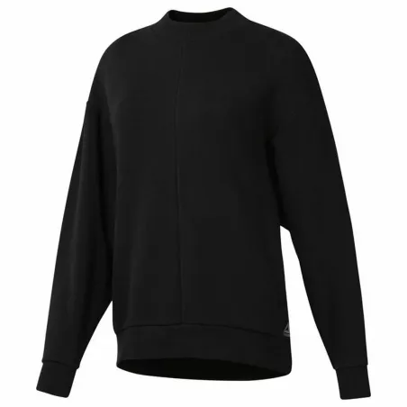 Moteriškas džemperis be gobtuvo Reebok Supply Crew Juoda