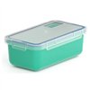 Food Preservation Container Valira 6090/97 Hermetic Turquoise Thermoplastic PBT Rectangular 750 ml