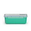 Food Preservation Container Valira 6090/97 Hermetic Turquoise Thermoplastic PBT Rectangular 750 ml