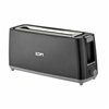 Toaster EDM 07798 Black Design 900 W Long