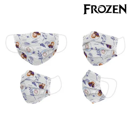 Higieninė veido kaukė Frozen Vaikiškas Pilka