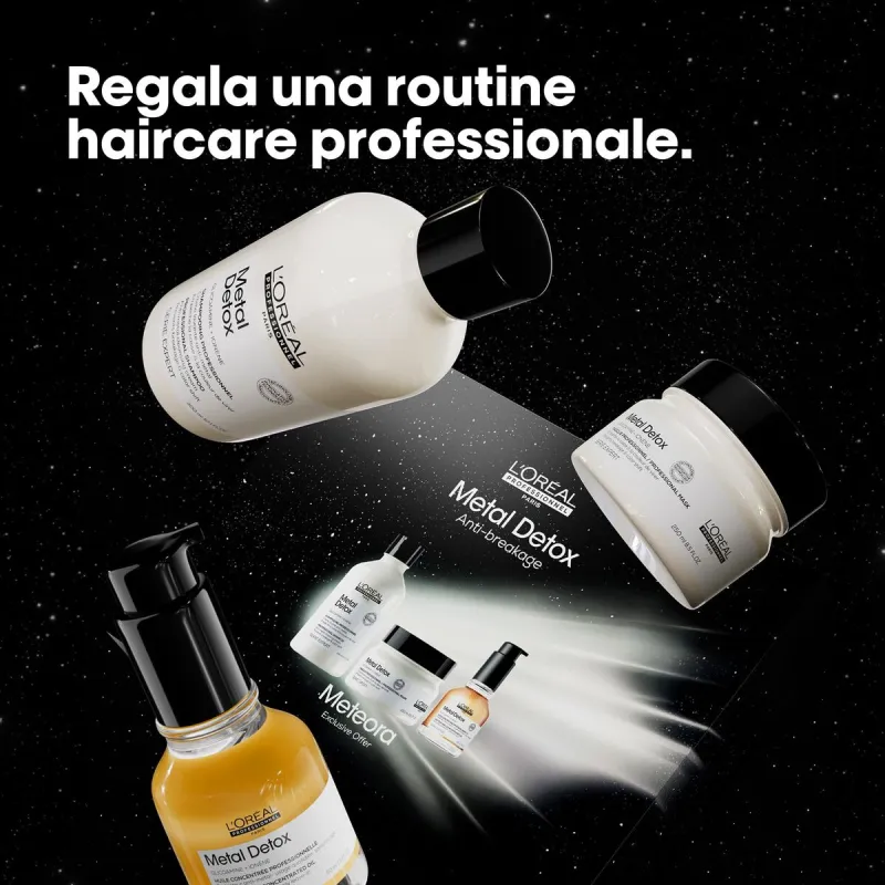 Plakų stiliavimo rinkinys L'Oreal Professionnel Paris METAL DETOX 3 Dalys