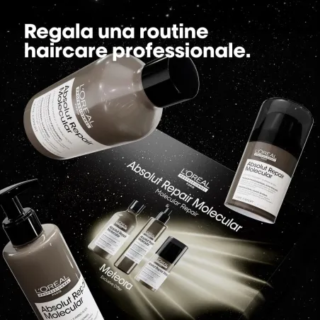 Plakų stiliavimo rinkinys L'Oreal Professionnel Paris ABSOLUT REPAIR MOLECULAR 3 Dalys