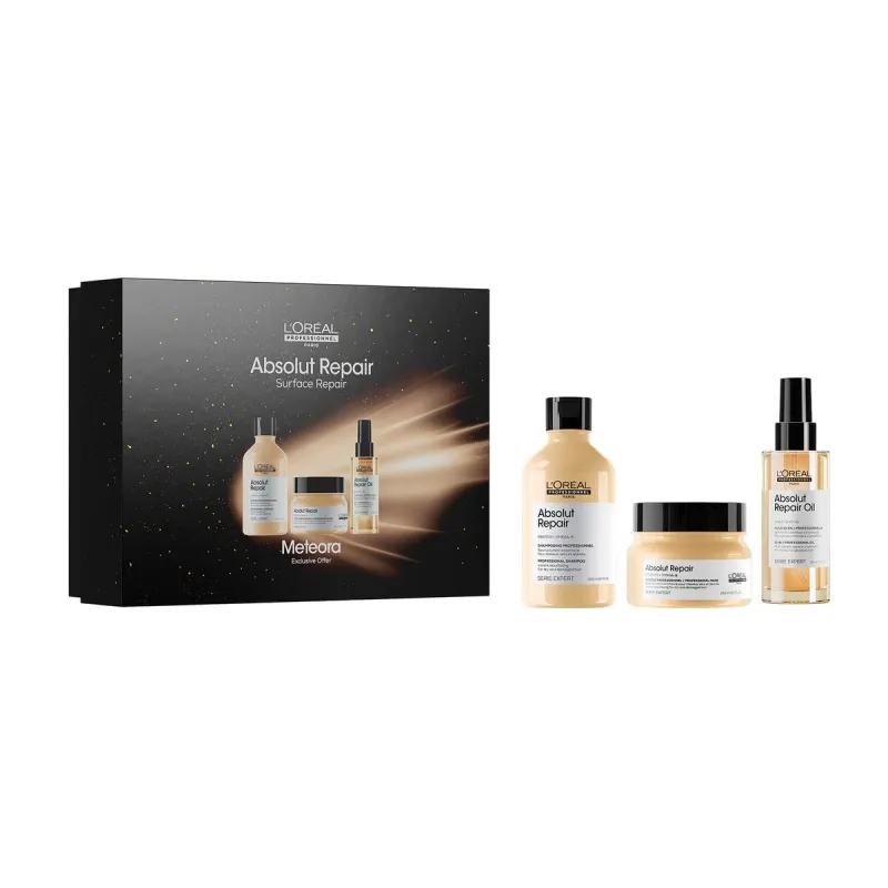 Plakų stiliavimo rinkinys L'Oreal Professionnel Paris ABSOLUT REPAIR 3 Dalys