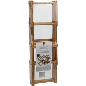 Bottle rack Excellent Houseware 784230710 Bamboo 54,5 x 16,5 x 36,5 cm