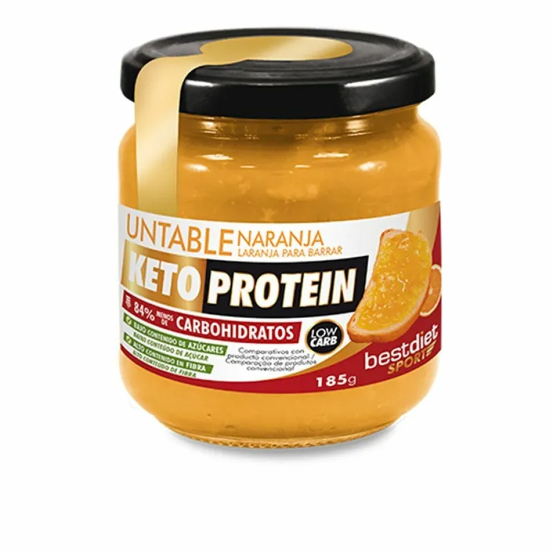 Uogienė Keto Protein Untable 185 g Baltymas Oranžinė