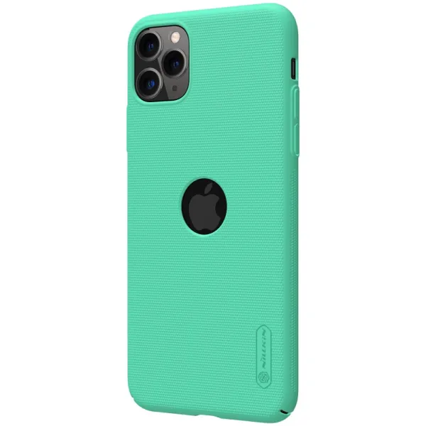 Nillkin Super Frosted Shield - Case for Apple iPhone 11 Pro Max z wyciêciem na logo (Mint Green)